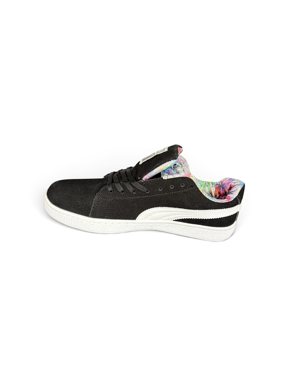 PUMA Men’s Sneakers Black Floral Multicolor Size 9.5